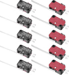 10Pcs V-153-1C25 1NO + 1NC Micro Limit Switch 15A 125/250VAC Waterproof Miniature Micro Switches for Precision Components