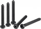 Hex Lag Screws 1/4" x 2" Carbon Steel Phillips Head Half Thread Self-Tapping Bolts for Deck Building or Joining Lumber 25pcs