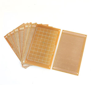 10Pcs Single Side Copper Prototype PCB Matrix Board 150mmx90mm 3mm Hole Pitch