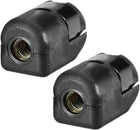 Gas Spring End Fitting Connector M6 Female Thread PA66A5 Black 2pcs