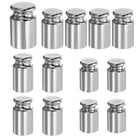 13pcs Gram Calibration Weight Set 50g 100g 200g 1kg M1 Precision Chrome Plated Steel for Digital Balance Scales