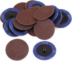 Sander 50mm Dia 120 Grit Sandpaper Sanding Polishing Discs Wheel 30pcs