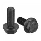 Metric M14x35mm Hex Flange Bolts, 4pcs 10.9 Grade Carbon Steel Hexagon Head Screws