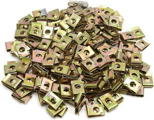200pcs Bronze-Ton Metall Motorrad Roller Verkleidung Schrauben Befestigung Clips Schrauben