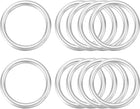 316 Stainless Steel Welded O Ring, O-Ring Buckle for Hanging Basket Chairs, Plants, Craft Belt Purse