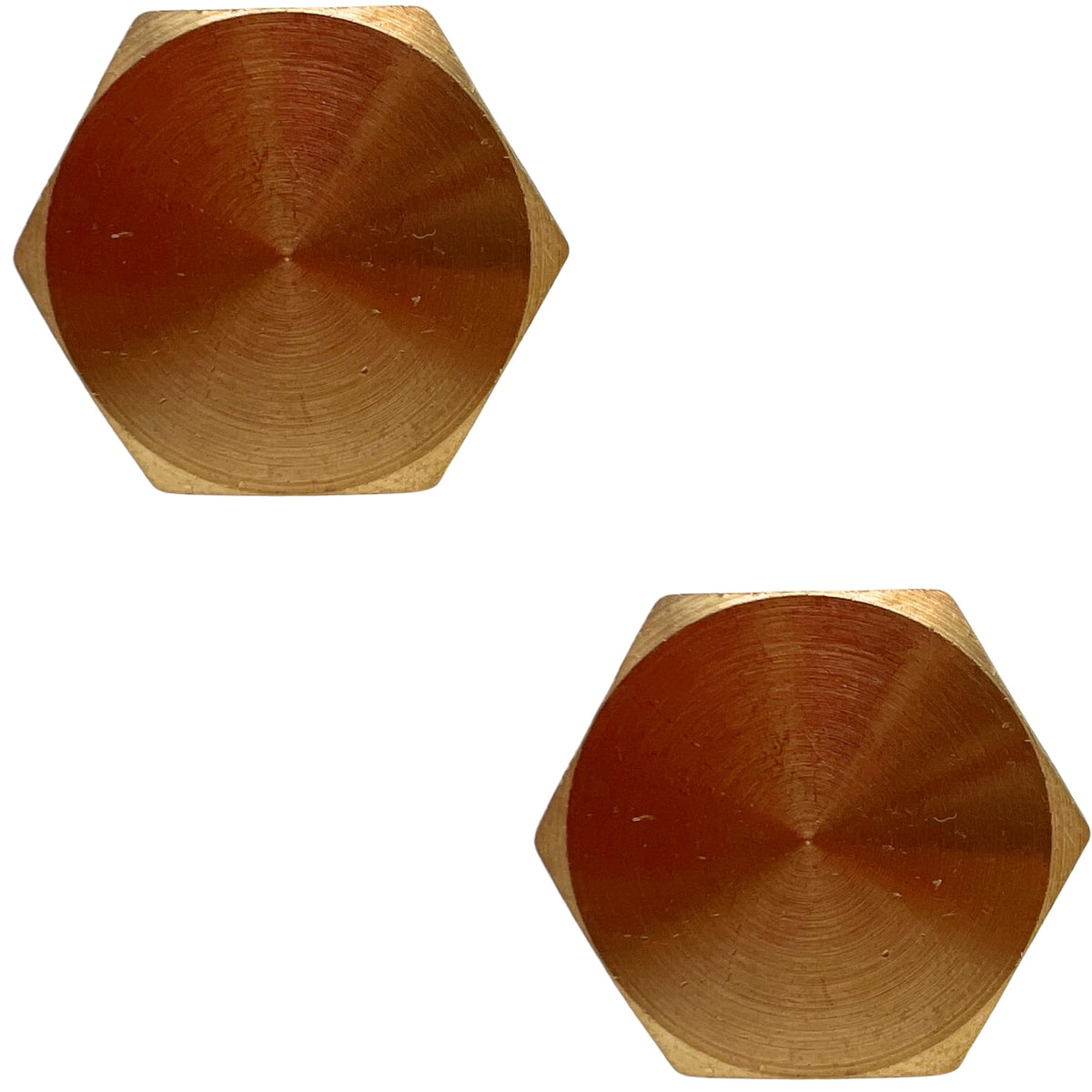 2PCS 3/8" laiton NPT mâle fiche de tête hexagonale par LinkMejor
