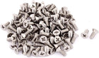 M4-0.7 x 10mm Fine Thread Phillips Flat Head Countersunk Bolts Machine Screws 100pcs