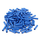Dual End Insulated Female Crimp Terminal for AWG16-14 Wire with 125 Piece, Blue