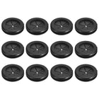 24Pcs Rubber Grommets 13/16"(21mm) ID 1"(25mm) Drill Hole Double Sided Firewall Hole Plugs Round Electrical Wiring Gasket, Black