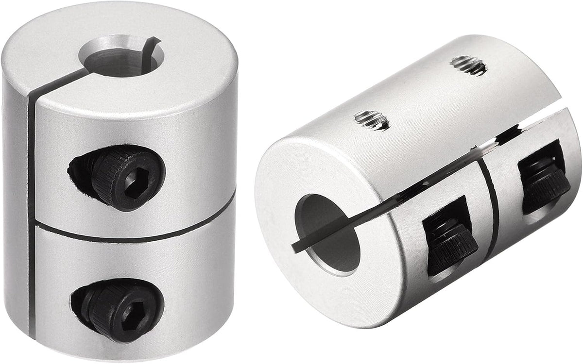 2pcs 6mm to 6mm Shaft Coupling 25mmx20mm Coupler Aluminum Alloy Joint Motor for 3D Printer CNC Machine DIY Encoder