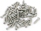 50pcs M2.3 X 10mm Stainless Steel Cross Pan Head Self Tapping Screws Bolts