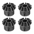 4pcs Bevel Gear 2 Module 1:1 Reduction Rate 12T 8mm Hole Dia Bevel Pinion Gear, 90 Degree Steering Gear for Hardware Mechanical Rotation