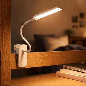 Luz de Cabeceira LED Reabastecível sem Fio com 5 cores e 5 brilhos para Cuidado dos Olhos
