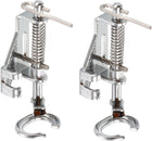 4021L-07 Open Toe Free Motion Darning Quilting Embroidery Sewing Machine Presser Foot, Sewing Machine Replace Accessories, 2Pcs