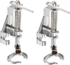 4021L-07 Open Toe Free Motion Darning Quilting Embroidery Sewing Machine Presser Foot, Sewing Machine Replace Accessories, 2Pcs