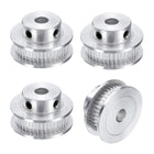 4pcs GT-2 40T Pulley Synchronous Wheel 6.35mm Bore, Aluminum Timing Pulley 40 Teeth, Fit Width 6mm Timing Belt for 3D Printer CNC Machine