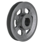 BK60-1 3/16 V-Belt Sheave 1-3/16"Bore 5.75"OD Single Groove Web Sheave Bored-to-Size Sheave, Cast Iron, Belt Section for 3L or B Belt