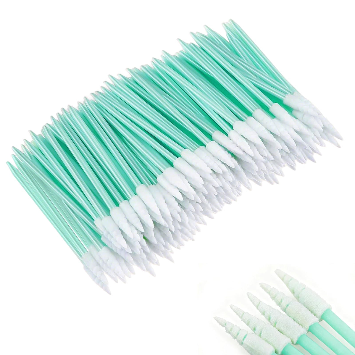 200 Pcs Espumas de Espolvoreo de Espuma de Alta Densidad sin Lint de Limpieza