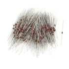 a14042900ux0258 500 Piece HZ9B2 DC 8.5-8.9V 1/2W Regulator Tubes Axial Zener Diodes, 0.07" Width, 2.36" Length