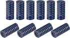 3D Printer Die Spring, 10pcs 16mm OD 35mm Long Spiral Stamping Light Load Compression Mould Die Springs for 3D Printer Electric Part, Blue
