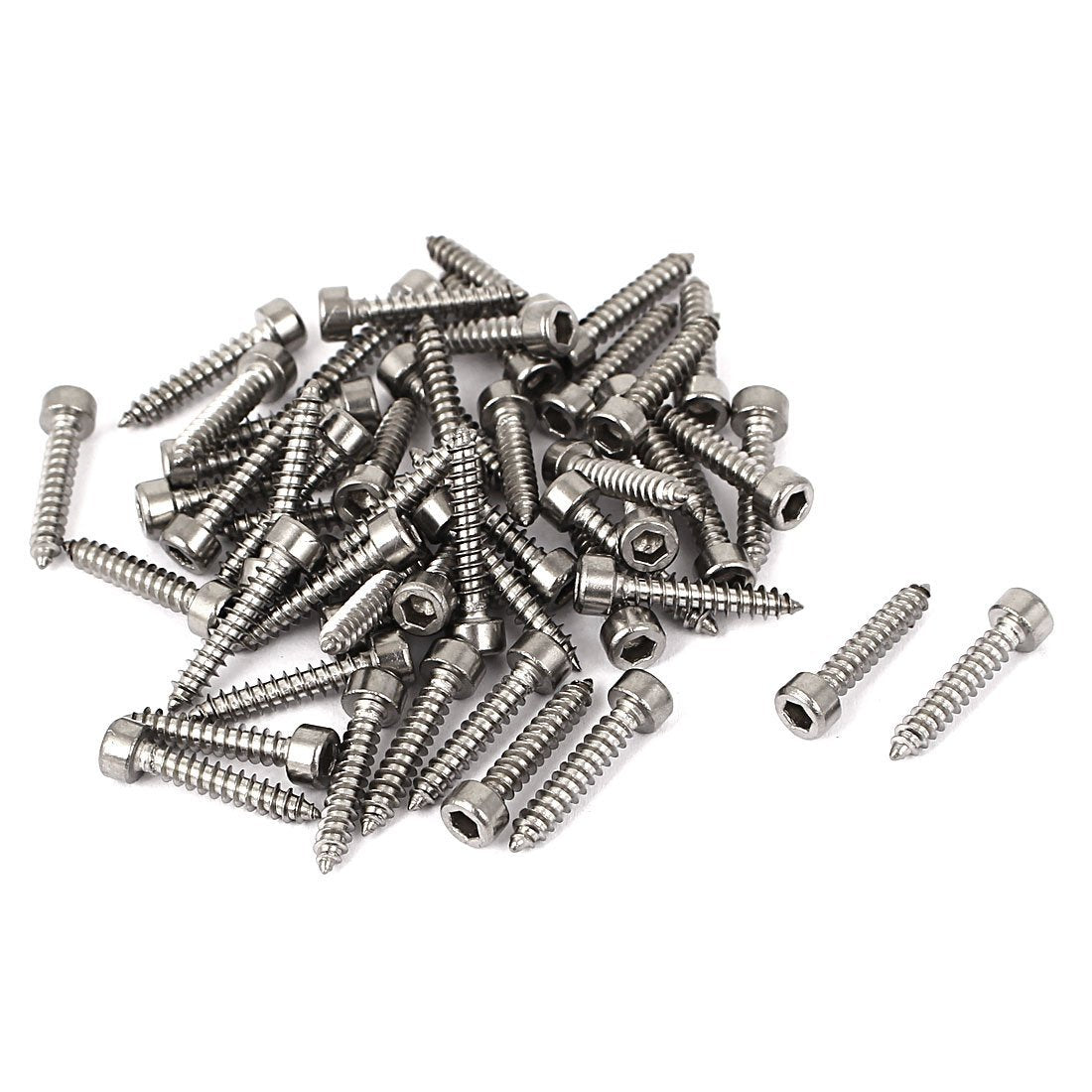M3x10mm sekskant drive hode dekk selvskruende bore skruer 30 stk