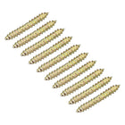 4x13mm Hanger Bolts, 48pcs Double Ended Self-Tapping Thread Dowel Screws for Wood Connecting