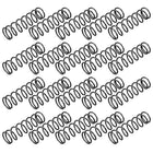 Compression Spring - 1.2mm Wire Dia, 13mm OD, 45mm Free Length Spring Steel Extension Spring,Black,10Pcs