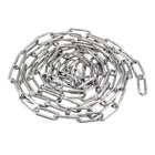 Stainless Steel 304 Hardened Proof Coil Chain 2m Length 3mm Thickness Zinc Plated