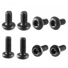 M2x6mm 100pcs, M2x4mm100pcs Thread 10.9 Alloy Steel Button Head Hex Socket Cap Screw Bolt