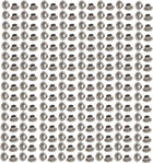 500pcs 4mm Inner Dia 201 Stainless Steel Eyelet Grommets Kit w Washer for Leather Canvas Clothes Shoes