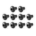 M5x8mm 10.9 Alloy Steel Button Head Hex Socket Cap Screw Bolt 100pcs