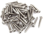 50pcs M3 X 20mm Stainless Steel Cross Pan Head Self Tapping Screws Bolts