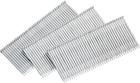 800Pcs 14 Gauge Brad Nails, 1-1/2" Length Straight Finishing Nails, Galvanized Carbon Steel Nails for Woodworking Construction Silver Blue