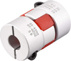 6.35mm to 8mm Bore L31xD20 Flexible Coupling Jaw Coupler Shaft Joint for Servo Motor