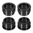 18 Pcs Cable Snap Bushing Grommet, 5/8" Mounting Dia Black Round Nylon Snap in Cable Grommet Protector, Plastic Cable Hole Grommets for Wiring