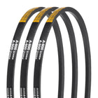 3Pcs A800 Rubber V-Belt, 800mm Inner Circumference x 13mm Width x 8mm Thickness, Classic Wrapped V-Belts for Industrial Machinery Equipment