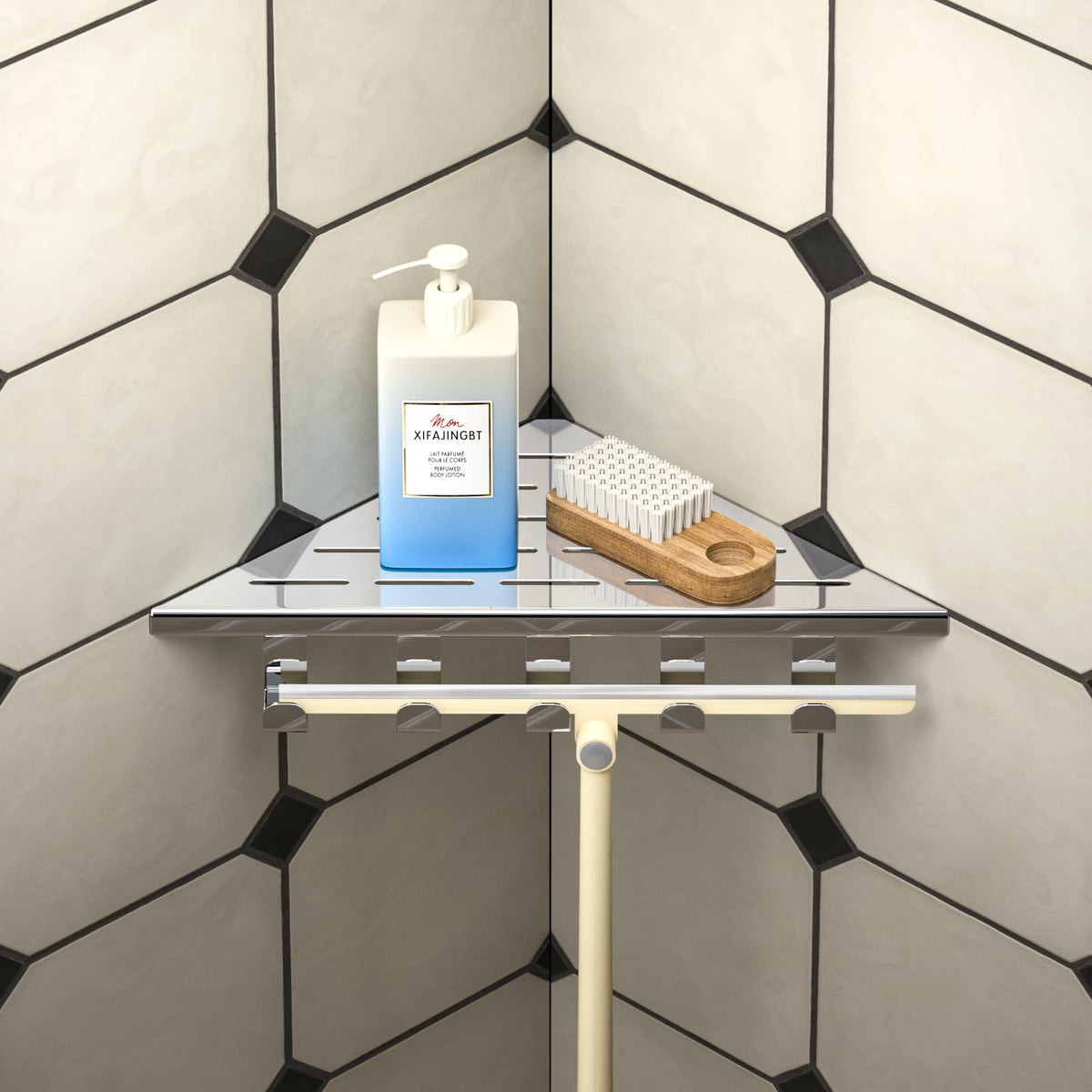 LinkMejor 10'' Corner Shower Shelf