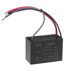 Ceiling Fan Capacitor CBB61 3.5/4/2.5uF 350V AC 4 Wires Metallized Polypropylene Film Capacitor 58x40x28mm for Electric Fan Pump Motor Generator