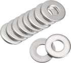 #12 316 Stainless Steel Flat Washer for Screw Bolt 100Pcs