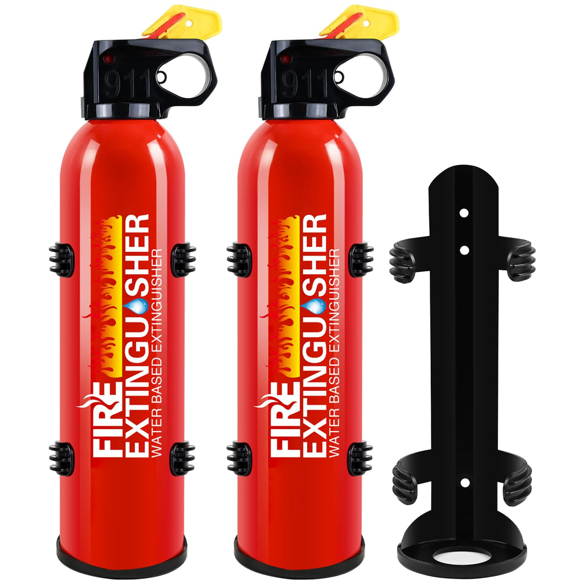 Fire Extinguisher for Home, 2 Pack Car Fire Extinguishers with Mount
