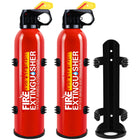 Fire Extinguisher for Home, 2 Pack Car Fire Extinguishers with Mount