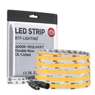 LinkMejor Lilitan Lumen Tinggi COB LED Strip Light Putih Dingin 6000K