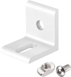 Inside Corner Brace Angle Bracket Fastener L Shape 30mmx30mmx26mm with Screws and Nut for 3030 Series Aluminum Extrusion Profile