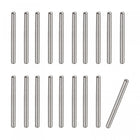 1.2x10mm Dowel Pins, 100pcs 304 Stainless Steel Round Head Flat Chamfered End Dowel Pin Bunk Bed Pins Shelf Pegs Support Shelves Fasten Elements
