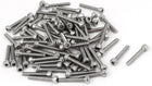 M4x25mm Thread 304 Stainless Steel Hex Socket Head Cap Screw Bolt DIN912 80pcs