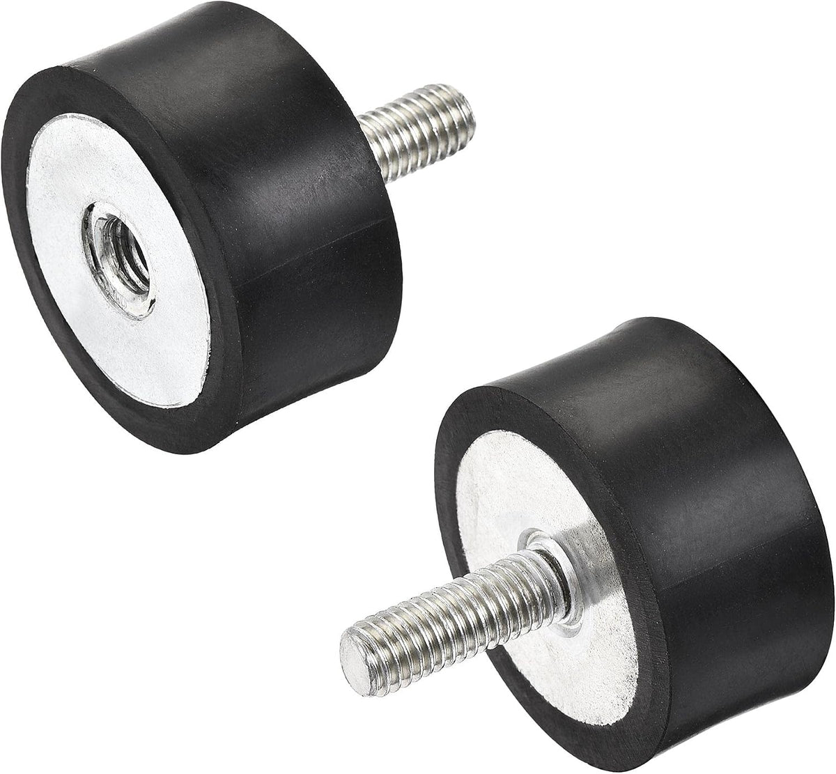 M8 Rubber Mounts, 2pcs Male/Female Shock Absorber, for Motor Generator Compressor Garage Reverse Pump Impact Air Generator Bobbins, D40mmxH20mm