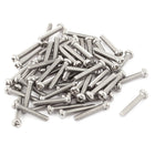 M2.5 x 14mm 304 Stainless Steel Cross Head Phillips Pan Head Screws Bolt 60pcs