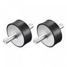Rubber Mounts 2pcs M10x28mm Male Vibration Isolator Shock Absorber D50mmxH20mm