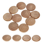 20Pcs Wood Button Plugs, 25mm / 0.98" Hardwood Screw Hole Plug Mushroom Wooden Caps Buttons Oak Wood Plug for Furniture Woodworking Craft Decor (30mm x 25mm)