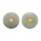 250mm 10-inch 80 & 120 Grit Diamond Coated Flat Lap Disk Wheel Grinding Sanding Disc